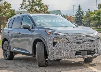 2025 Nissan Rogue zauważony z aktualizacjami