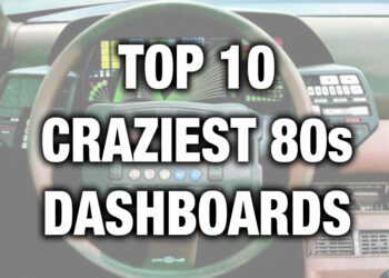 Najbardziej szalone deski rozdzielcze samochodów lat 80.
